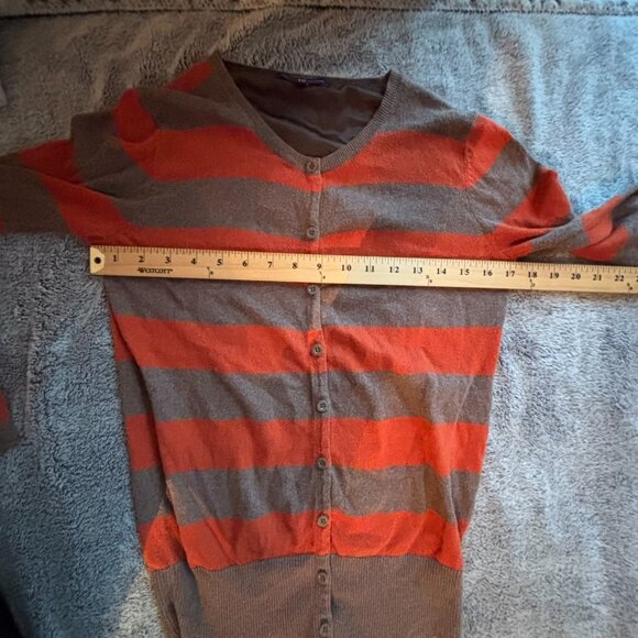 Gap Cardigan Womens Small Striped Alpaca Blend Academia Y2K Preppy 19054 - Picture 4 of 10